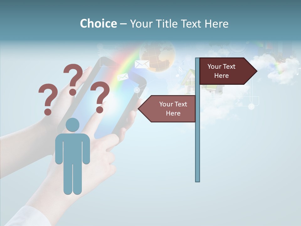 Computer Notebook Www PowerPoint Template