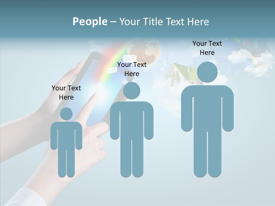 Computer Notebook Www PowerPoint Template