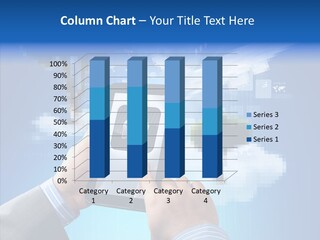 Male Modern Blue PowerPoint Template