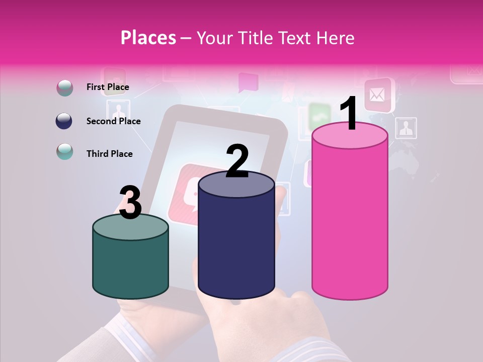 Innovation Entertainment Mobility PowerPoint Template