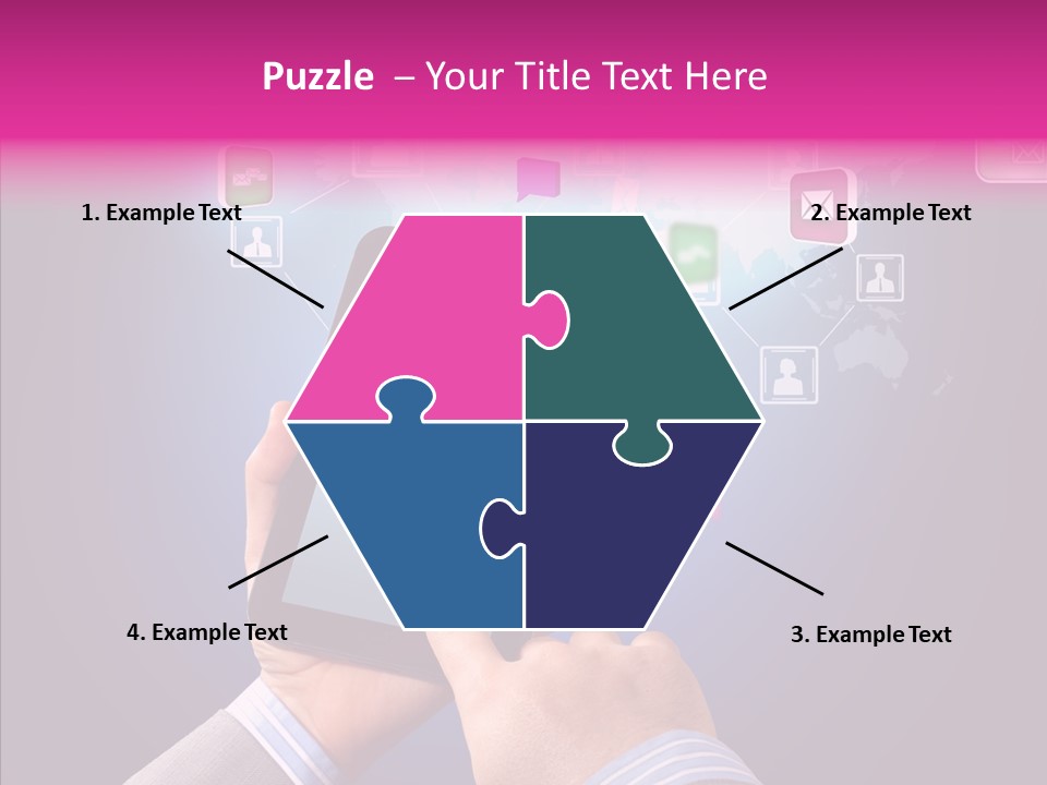 Innovation Entertainment Mobility PowerPoint Template