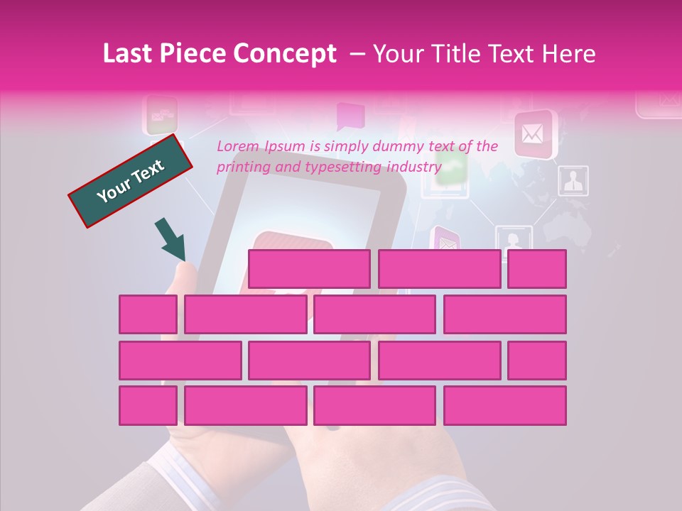 Innovation Entertainment Mobility PowerPoint Template