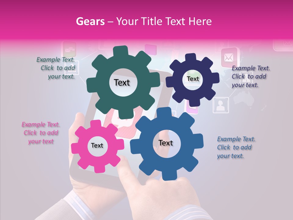 Innovation Entertainment Mobility PowerPoint Template