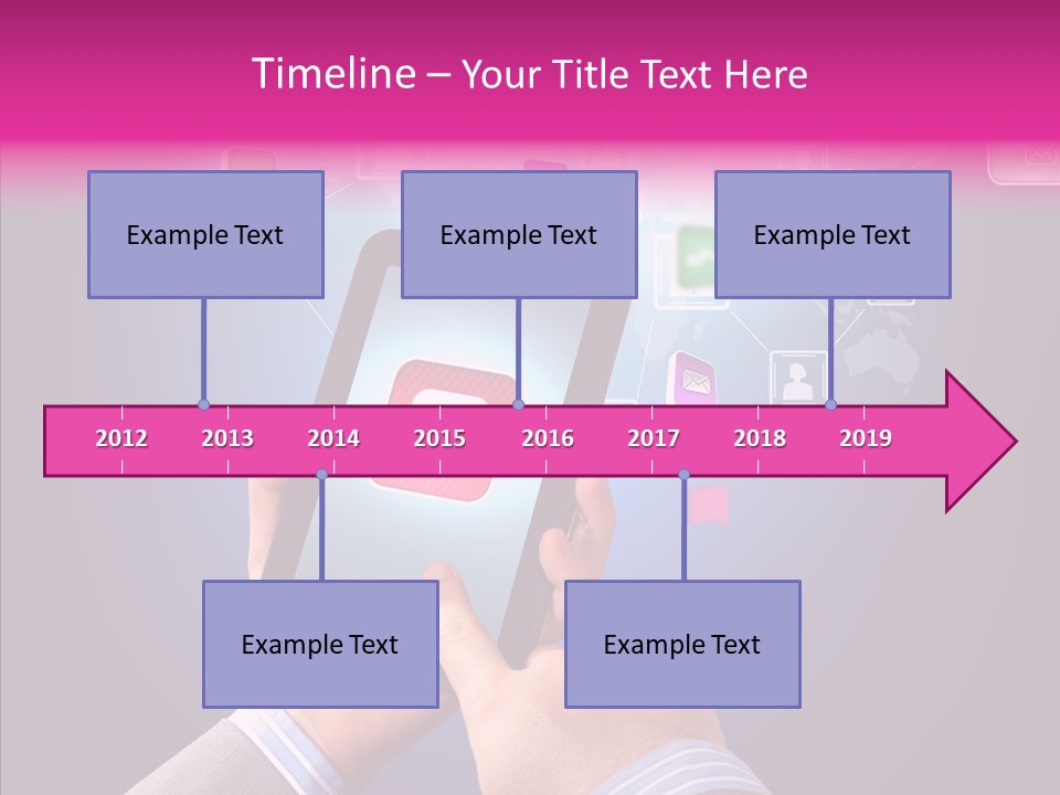 Innovation Entertainment Mobility PowerPoint Template