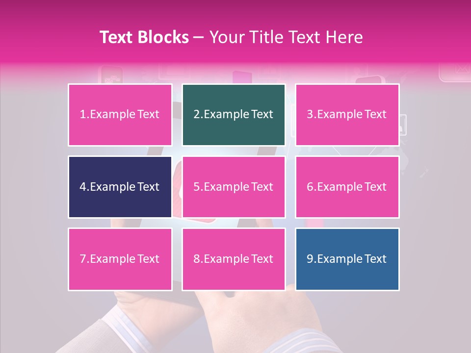 Innovation Entertainment Mobility PowerPoint Template
