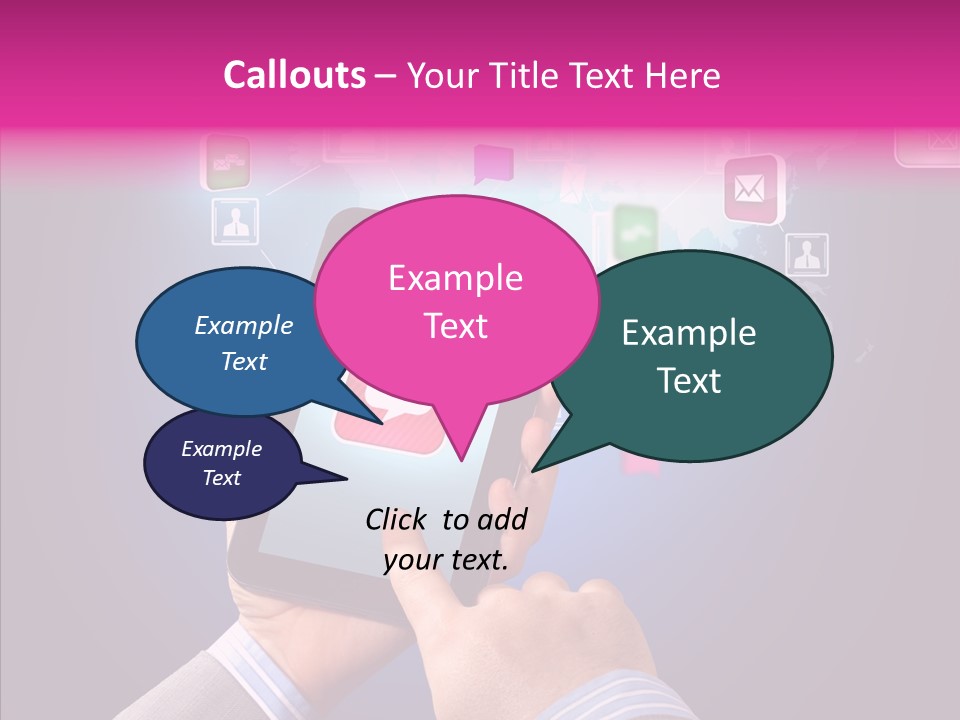 Innovation Entertainment Mobility PowerPoint Template
