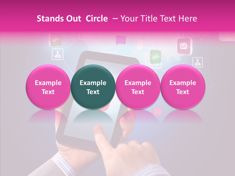 Innovation Entertainment Mobility PowerPoint Template