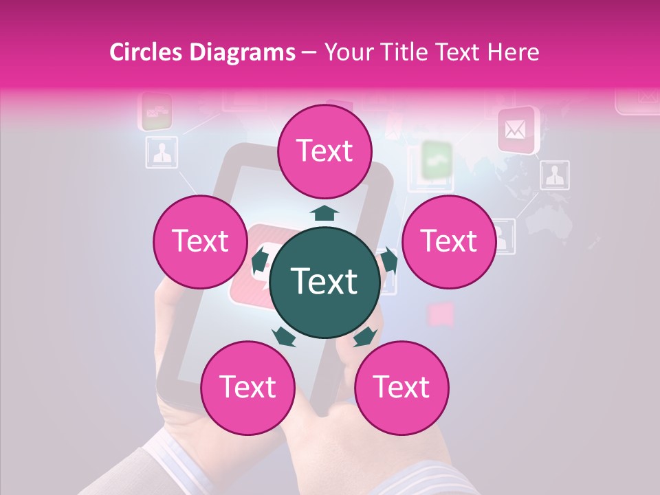 Innovation Entertainment Mobility PowerPoint Template