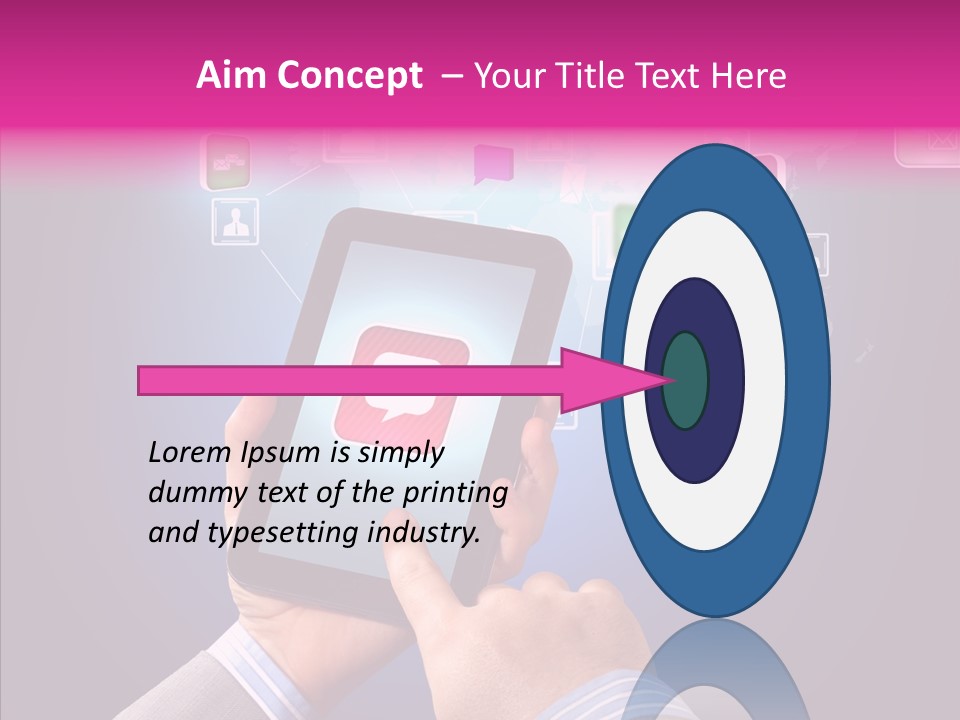 Innovation Entertainment Mobility PowerPoint Template