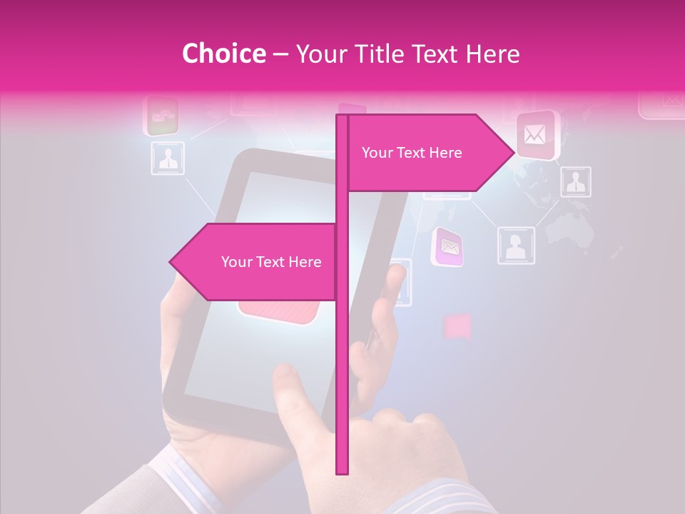 Innovation Entertainment Mobility PowerPoint Template