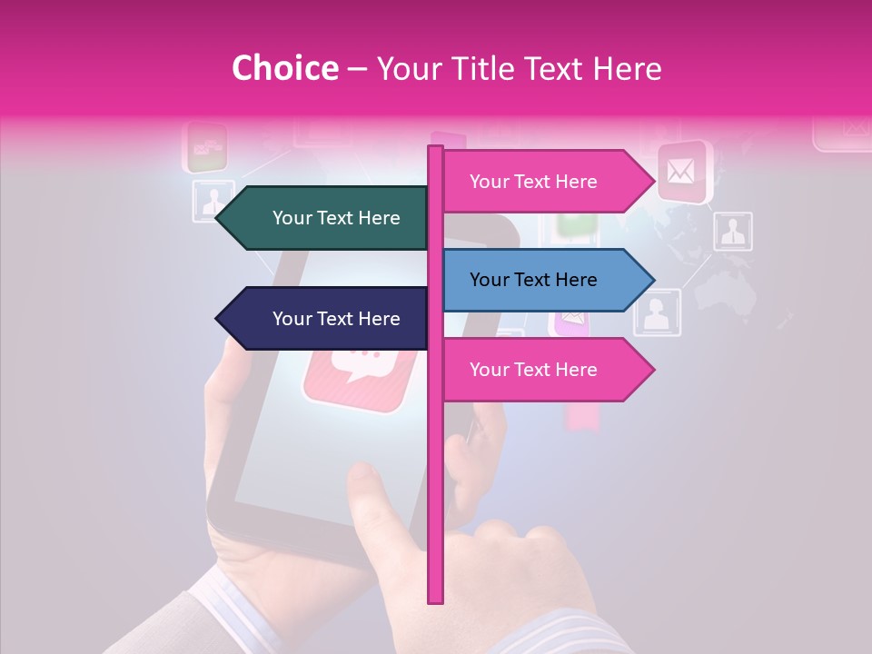 Innovation Entertainment Mobility PowerPoint Template