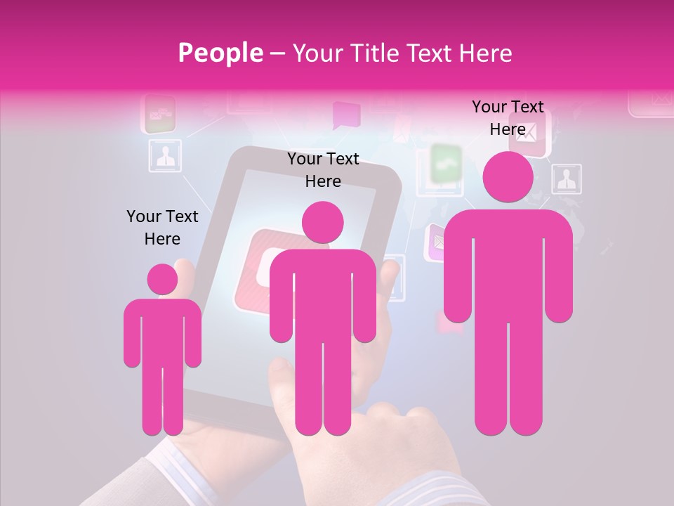 Innovation Entertainment Mobility PowerPoint Template