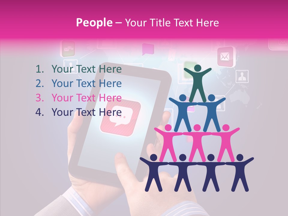 Innovation Entertainment Mobility PowerPoint Template