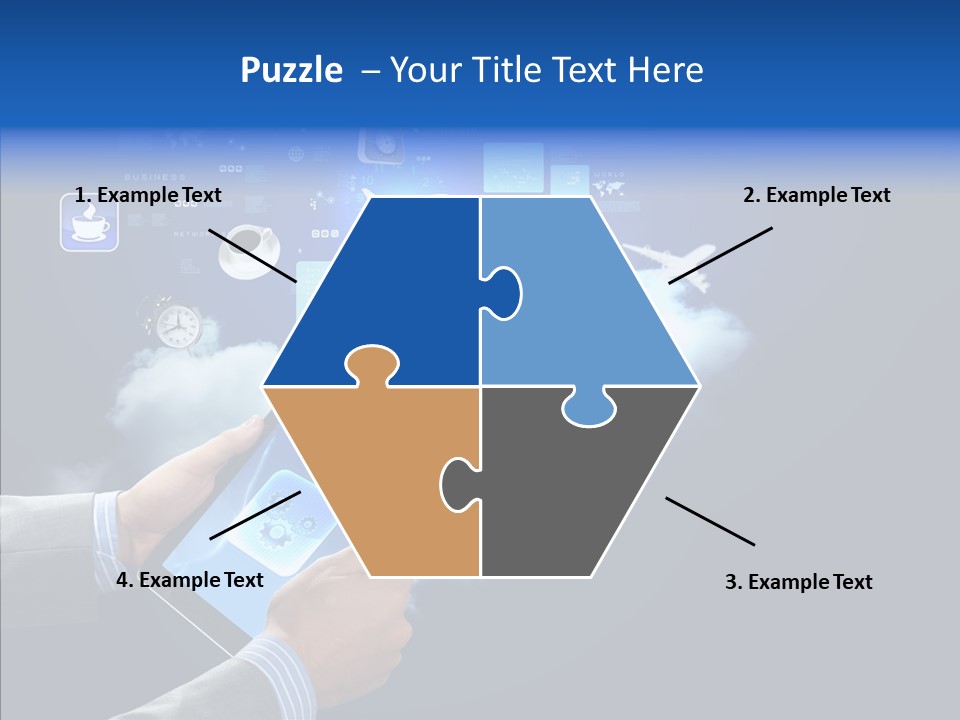Pad Electronic Innovation PowerPoint Template