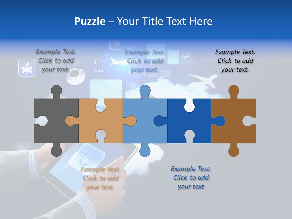 Pad Electronic Innovation PowerPoint Template