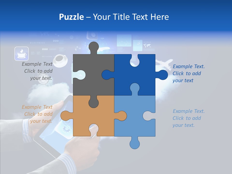Pad Electronic Innovation PowerPoint Template