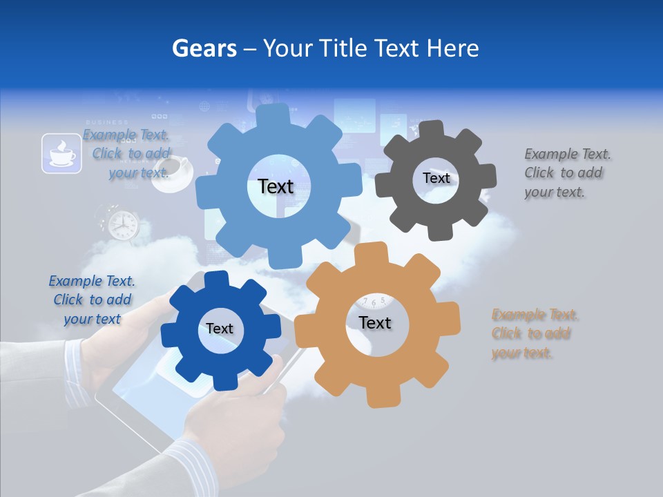 Pad Electronic Innovation PowerPoint Template