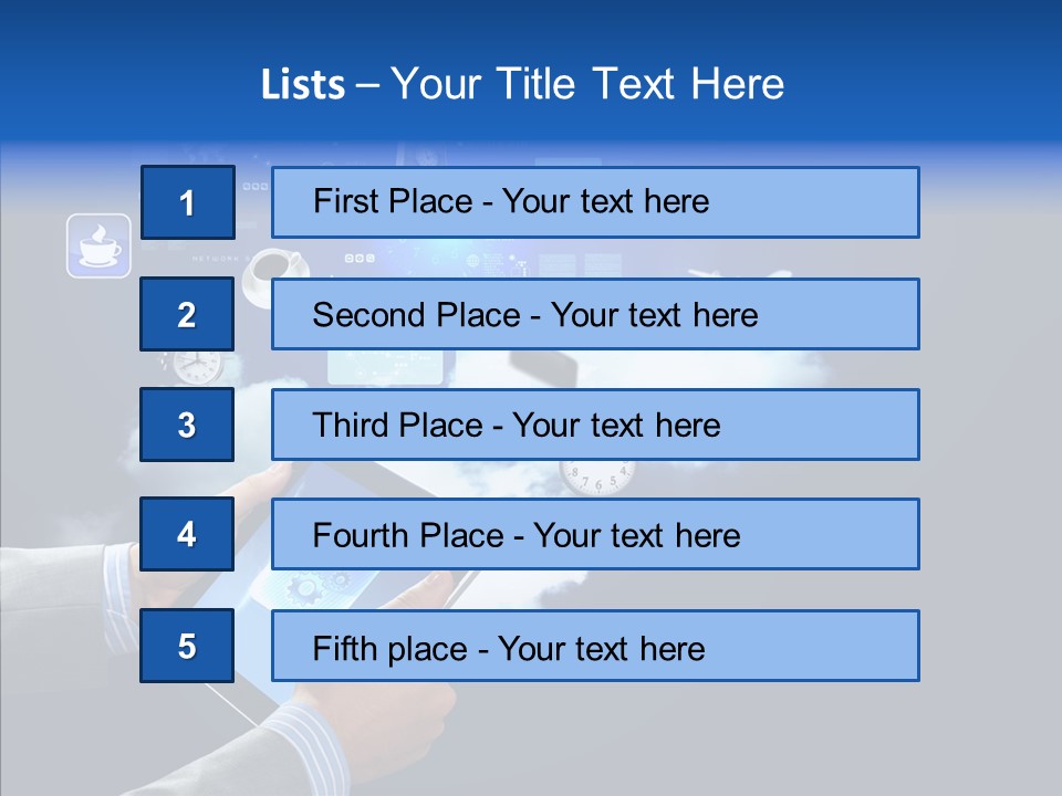 Pad Electronic Innovation PowerPoint Template