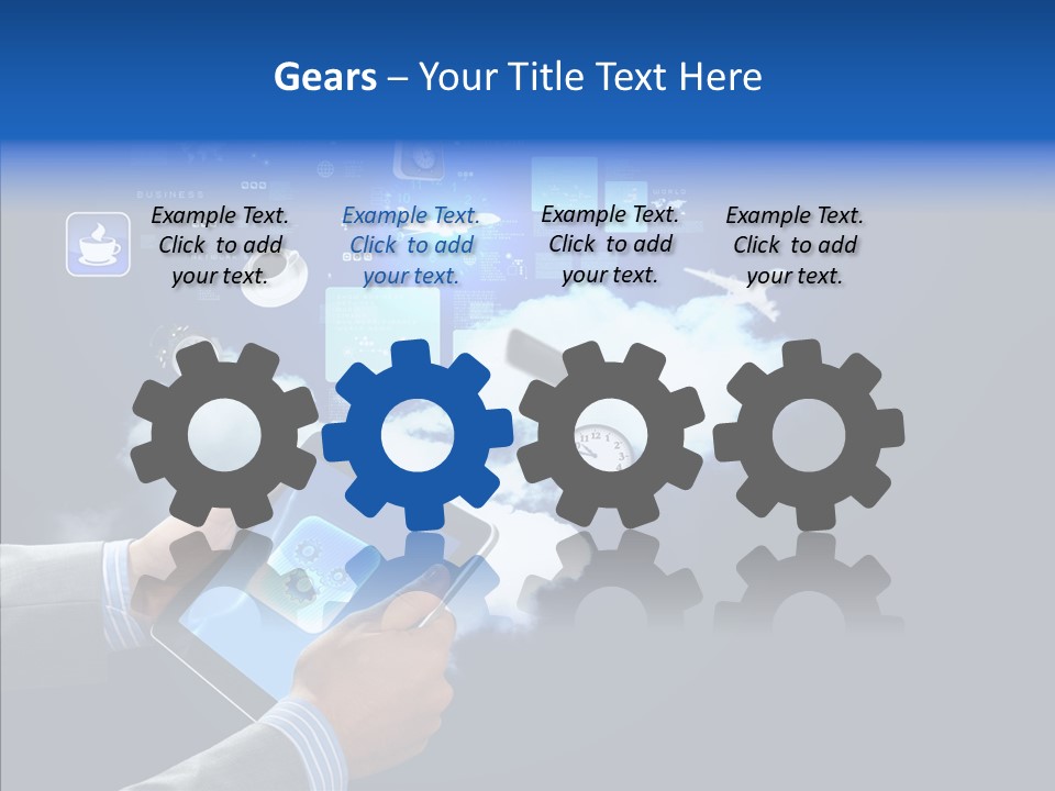 Pad Electronic Innovation PowerPoint Template