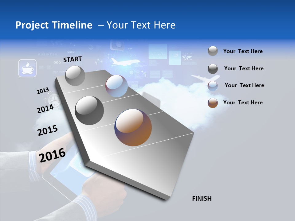 Pad Electronic Innovation PowerPoint Template