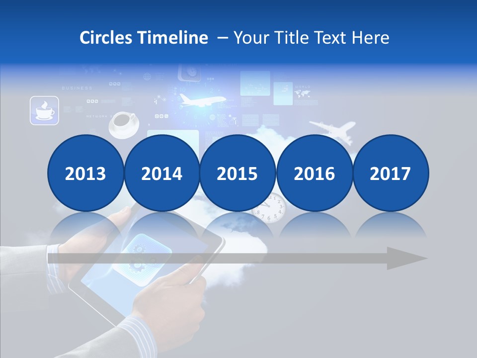 Pad Electronic Innovation PowerPoint Template