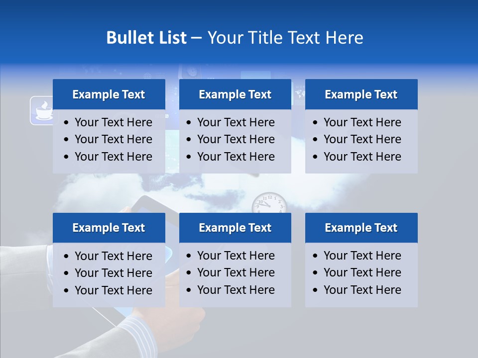 Pad Electronic Innovation PowerPoint Template