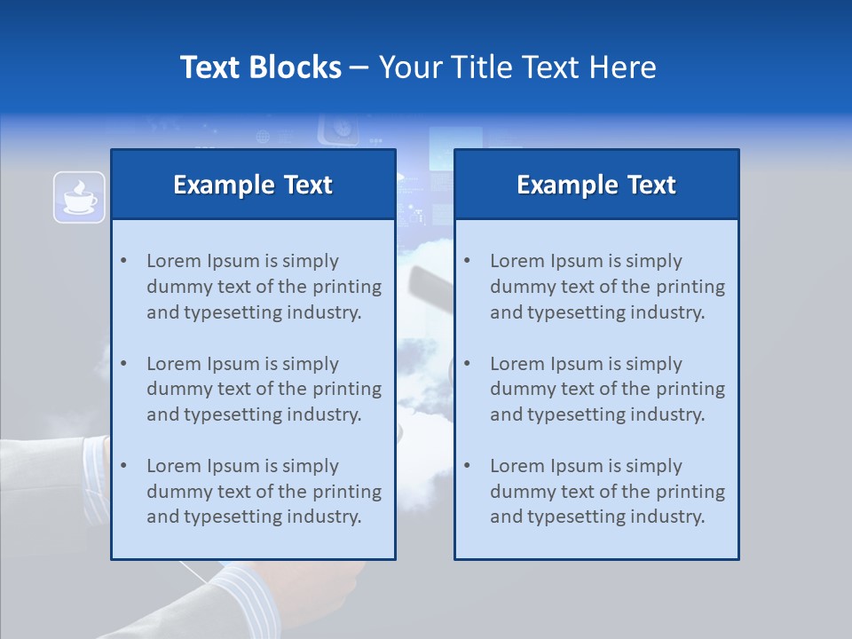 Pad Electronic Innovation PowerPoint Template