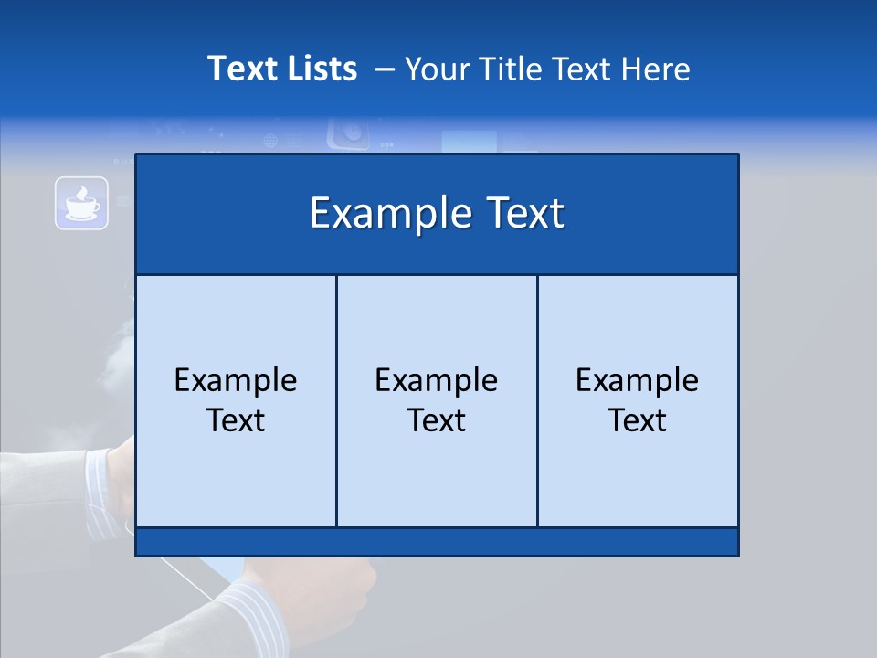 Pad Electronic Innovation PowerPoint Template