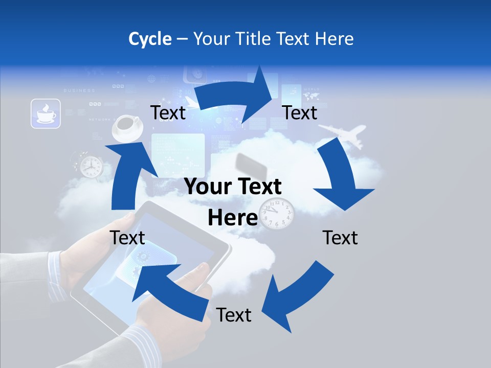 Pad Electronic Innovation PowerPoint Template