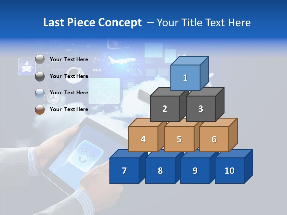 Pad Electronic Innovation PowerPoint Template