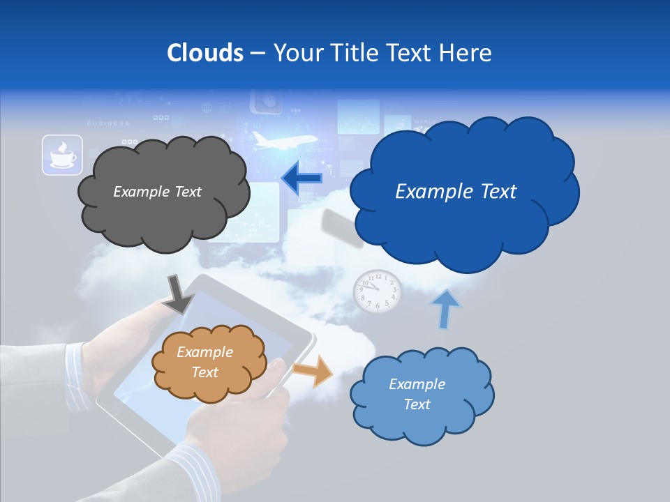 Pad Electronic Innovation PowerPoint Template