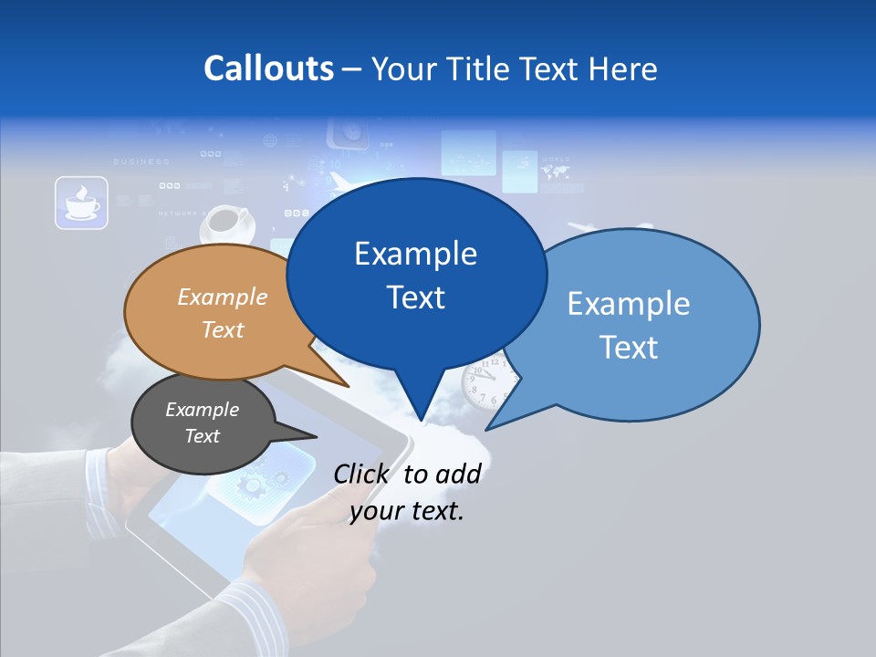 Pad Electronic Innovation PowerPoint Template