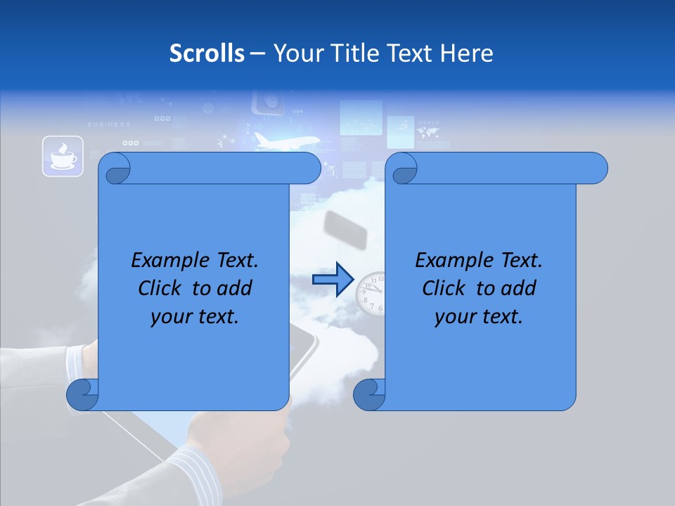 Pad Electronic Innovation PowerPoint Template