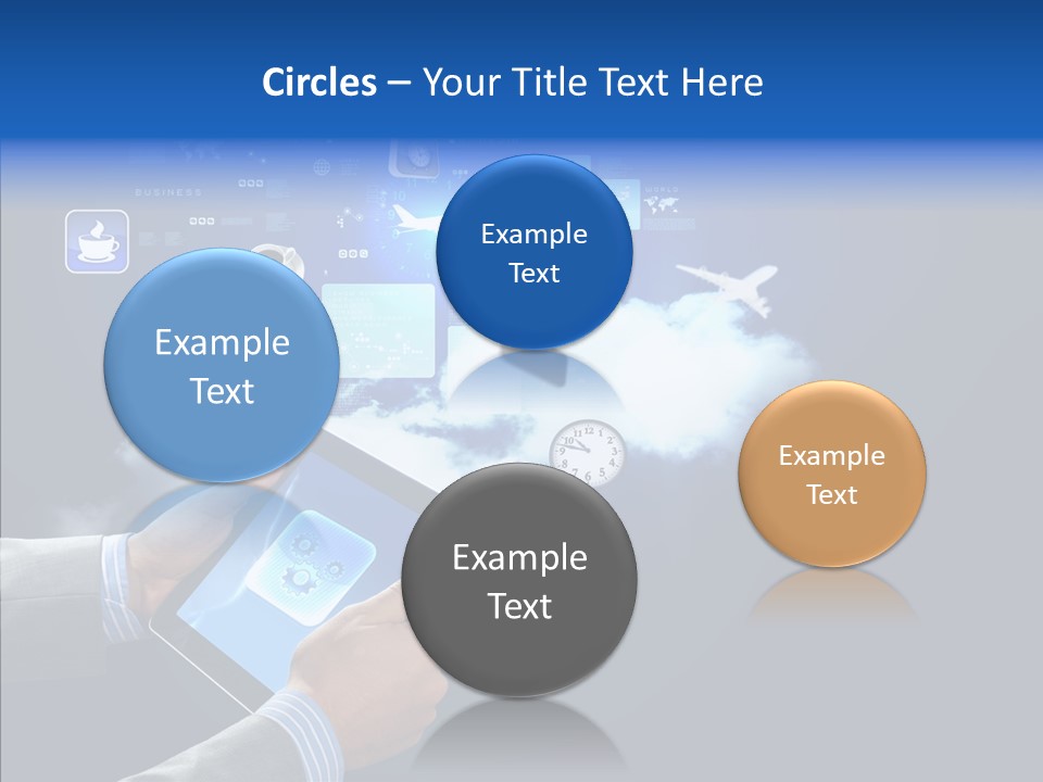 Pad Electronic Innovation PowerPoint Template