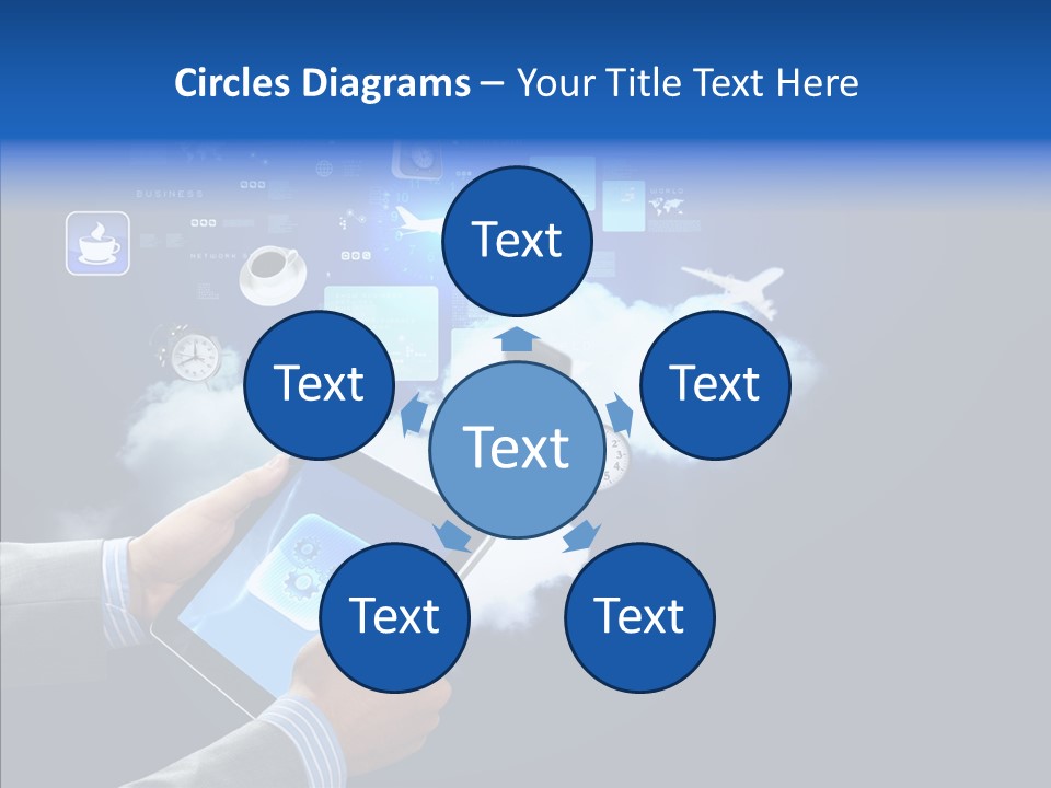 Pad Electronic Innovation PowerPoint Template