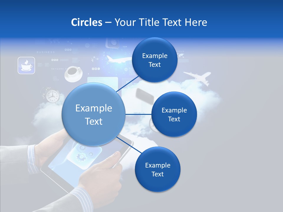 Pad Electronic Innovation PowerPoint Template