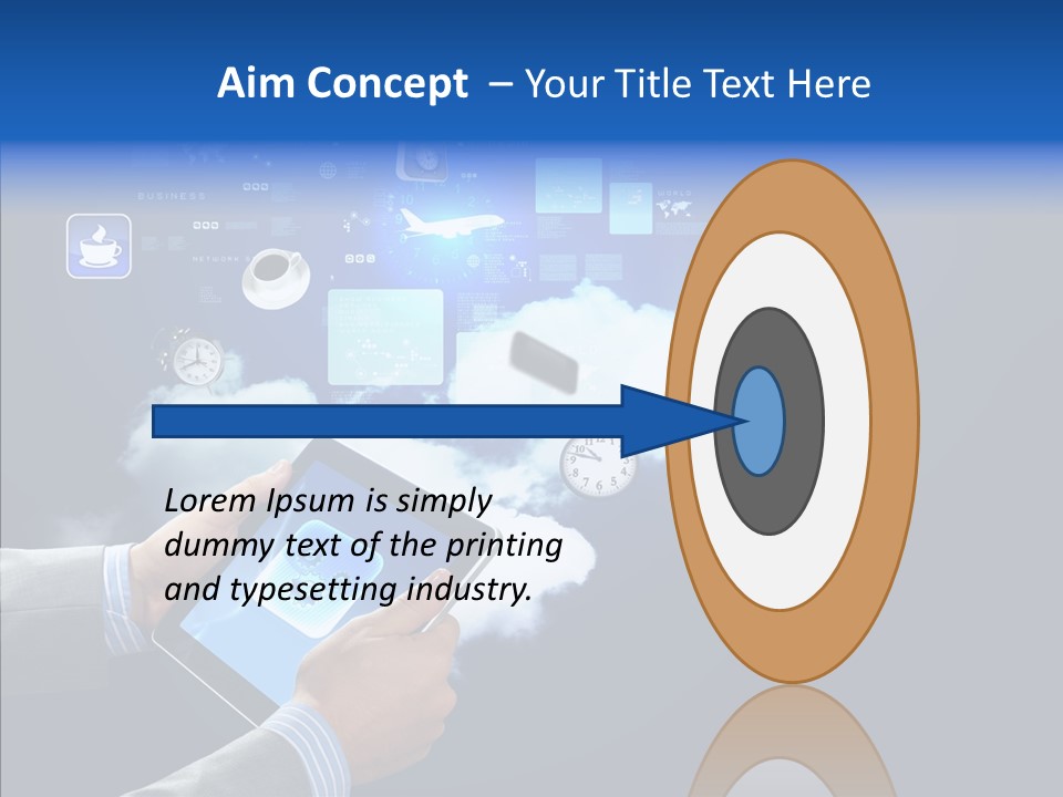 Pad Electronic Innovation PowerPoint Template