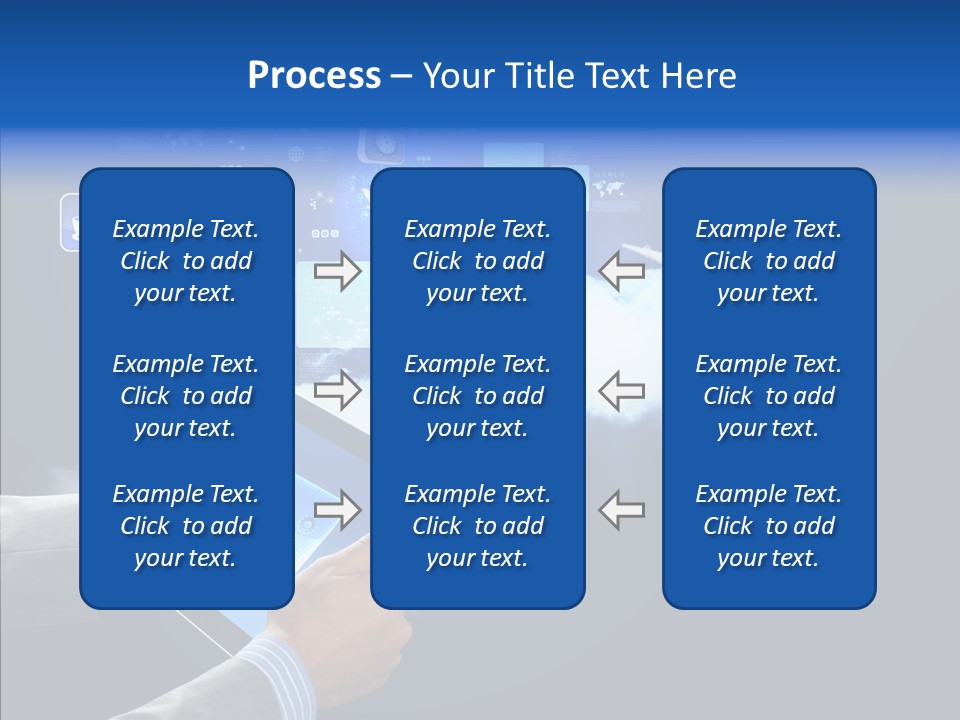 Pad Electronic Innovation PowerPoint Template