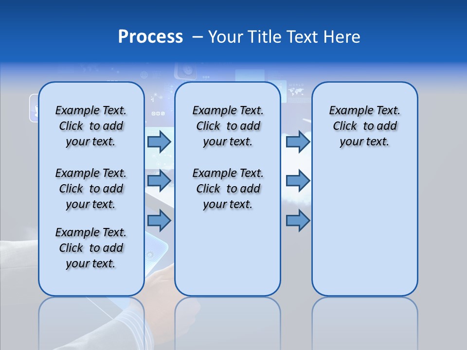 Pad Electronic Innovation PowerPoint Template
