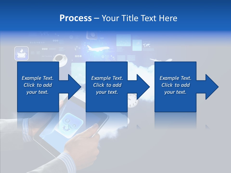 Pad Electronic Innovation PowerPoint Template
