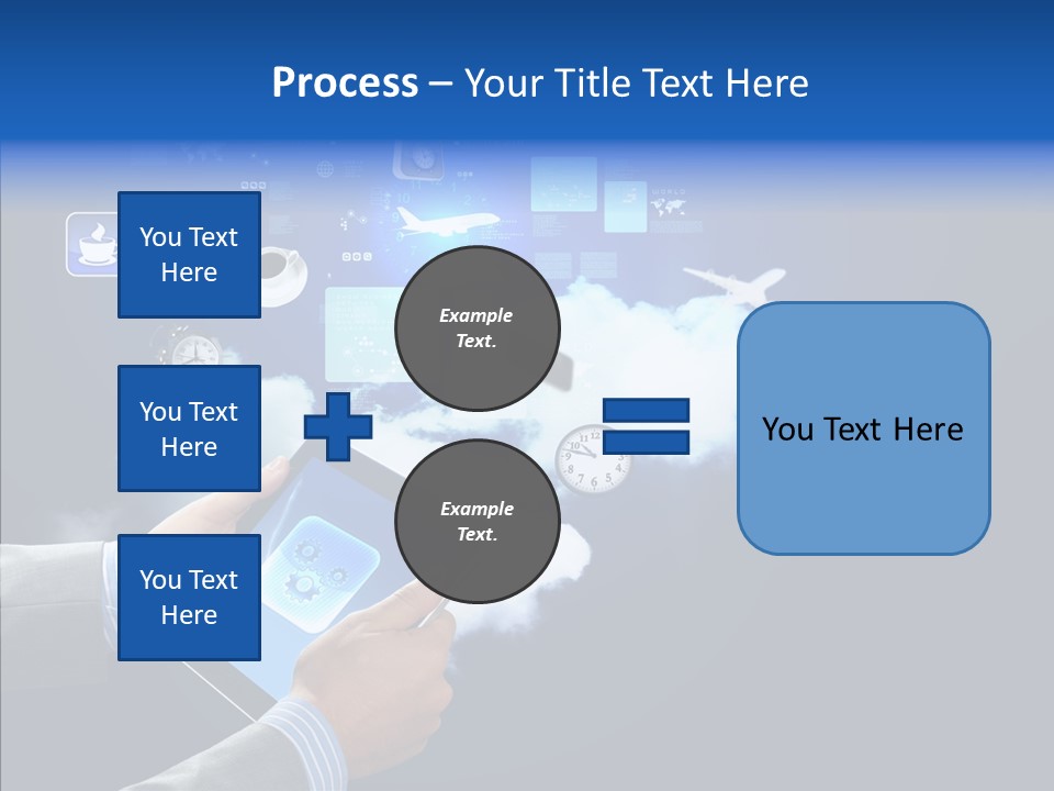 Pad Electronic Innovation PowerPoint Template