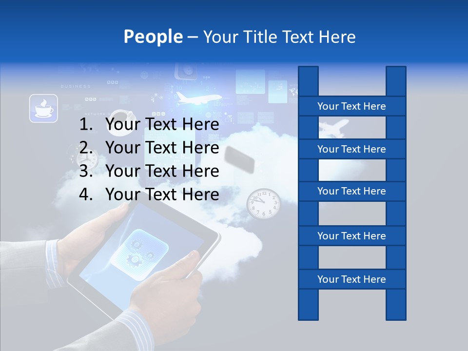 Pad Electronic Innovation PowerPoint Template