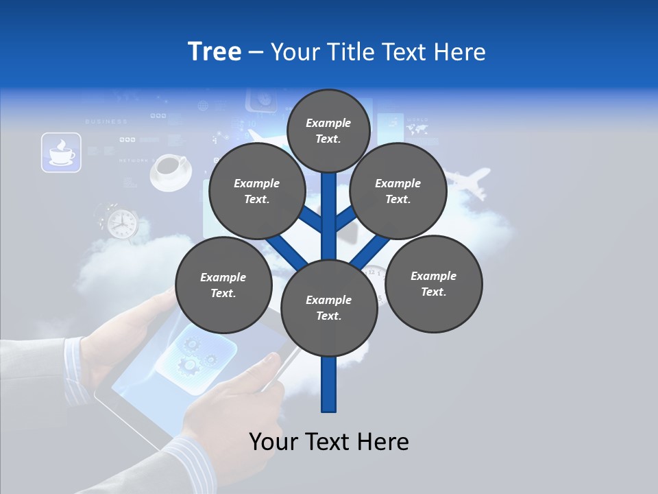 Pad Electronic Innovation PowerPoint Template