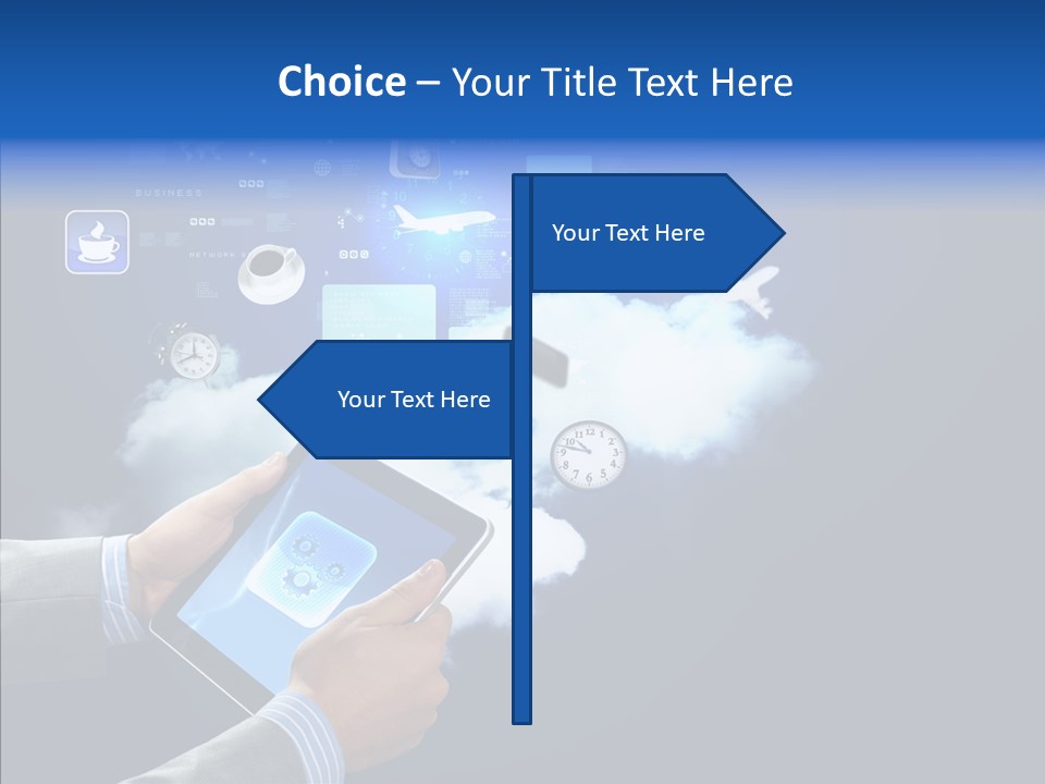 Pad Electronic Innovation PowerPoint Template