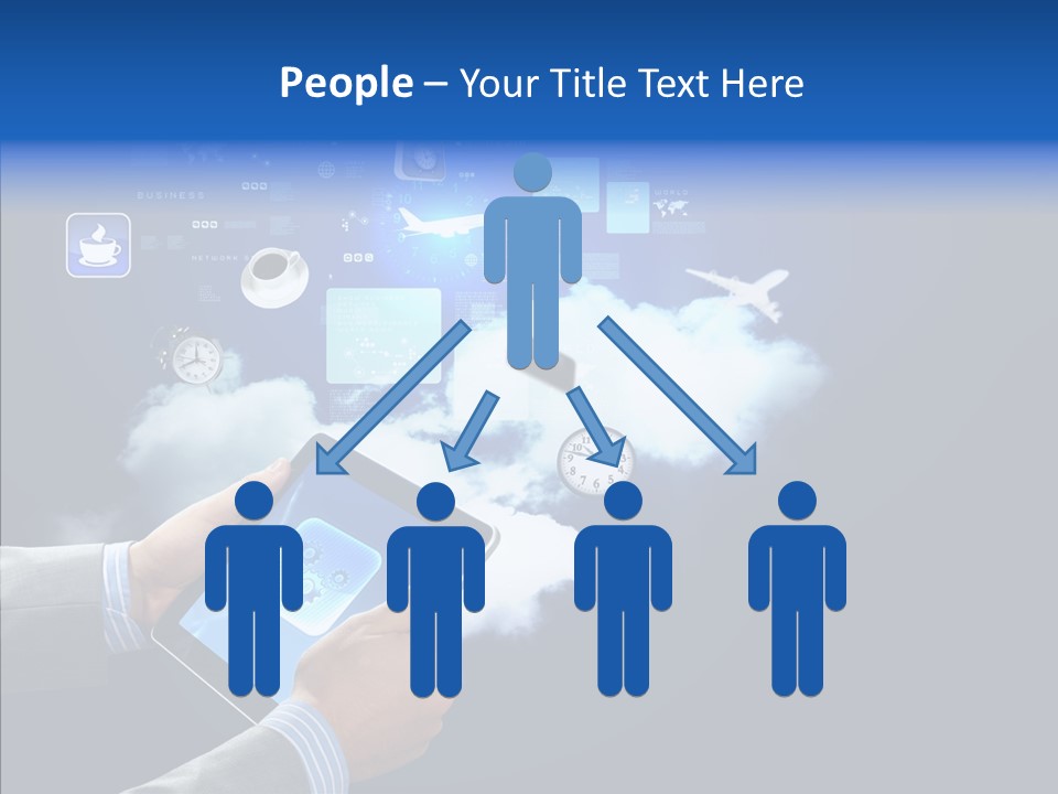 Pad Electronic Innovation PowerPoint Template