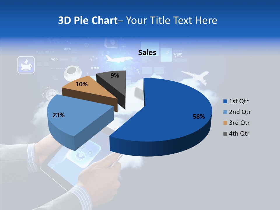 Pad Electronic Innovation PowerPoint Template
