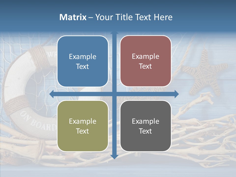 White Vessel Closeup PowerPoint Template