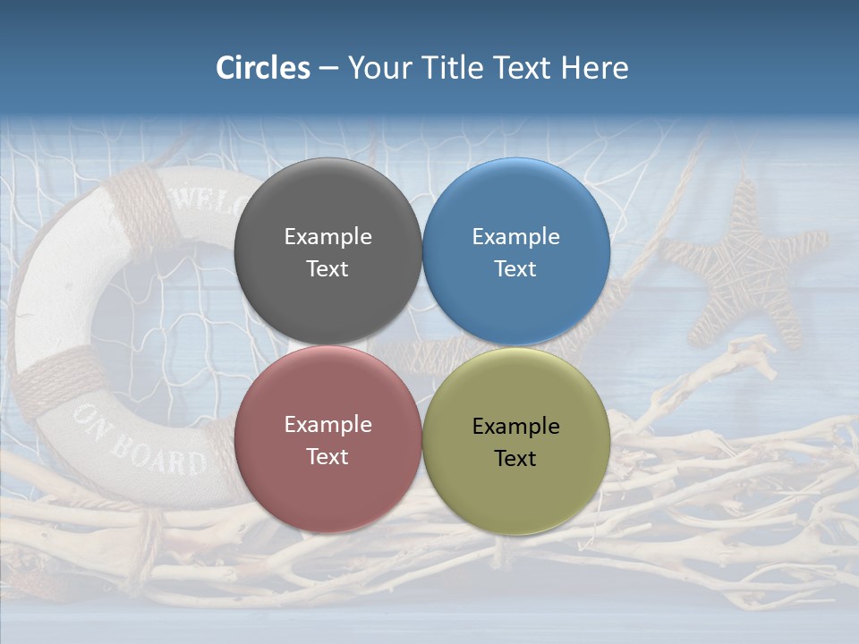 White Vessel Closeup PowerPoint Template