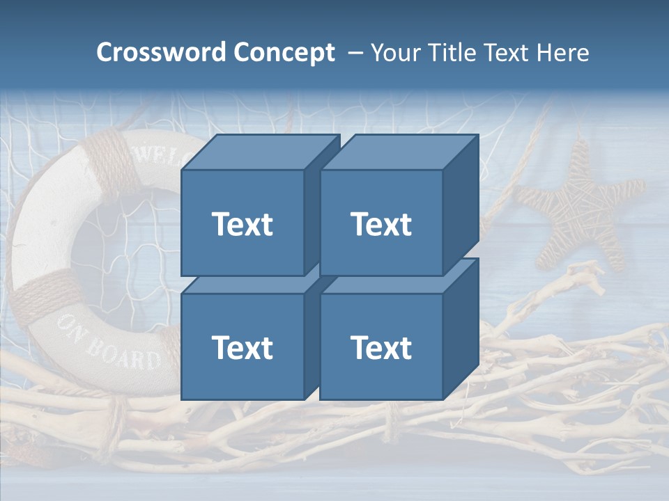 White Vessel Closeup PowerPoint Template