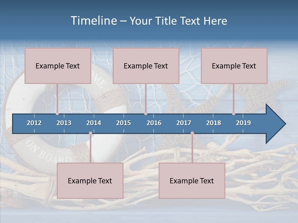 White Vessel Closeup PowerPoint Template